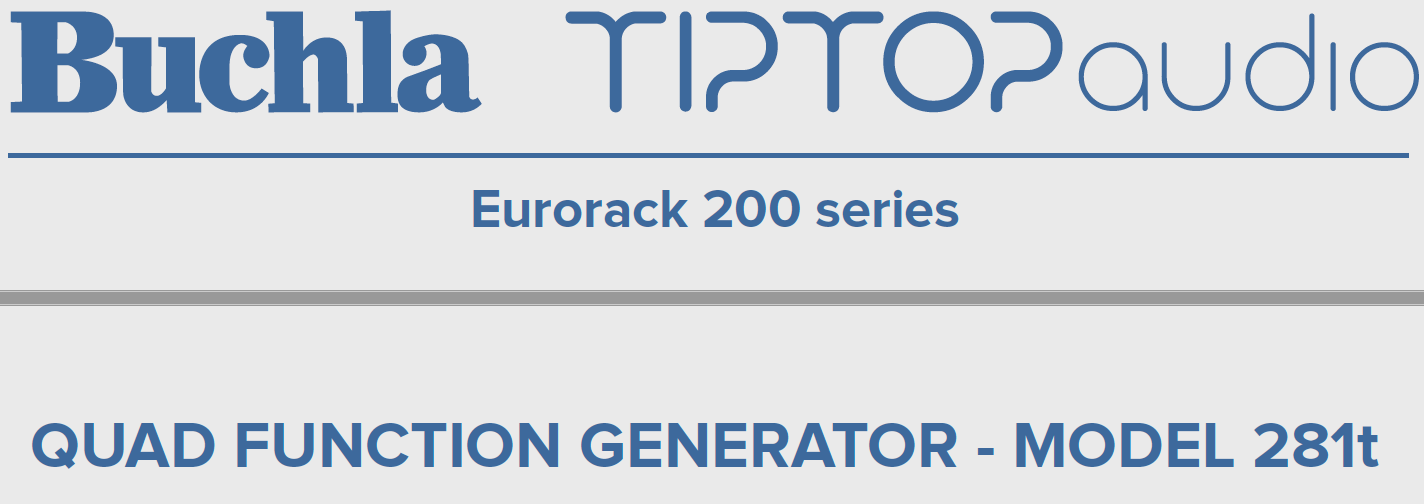 281t Quad Function Generator