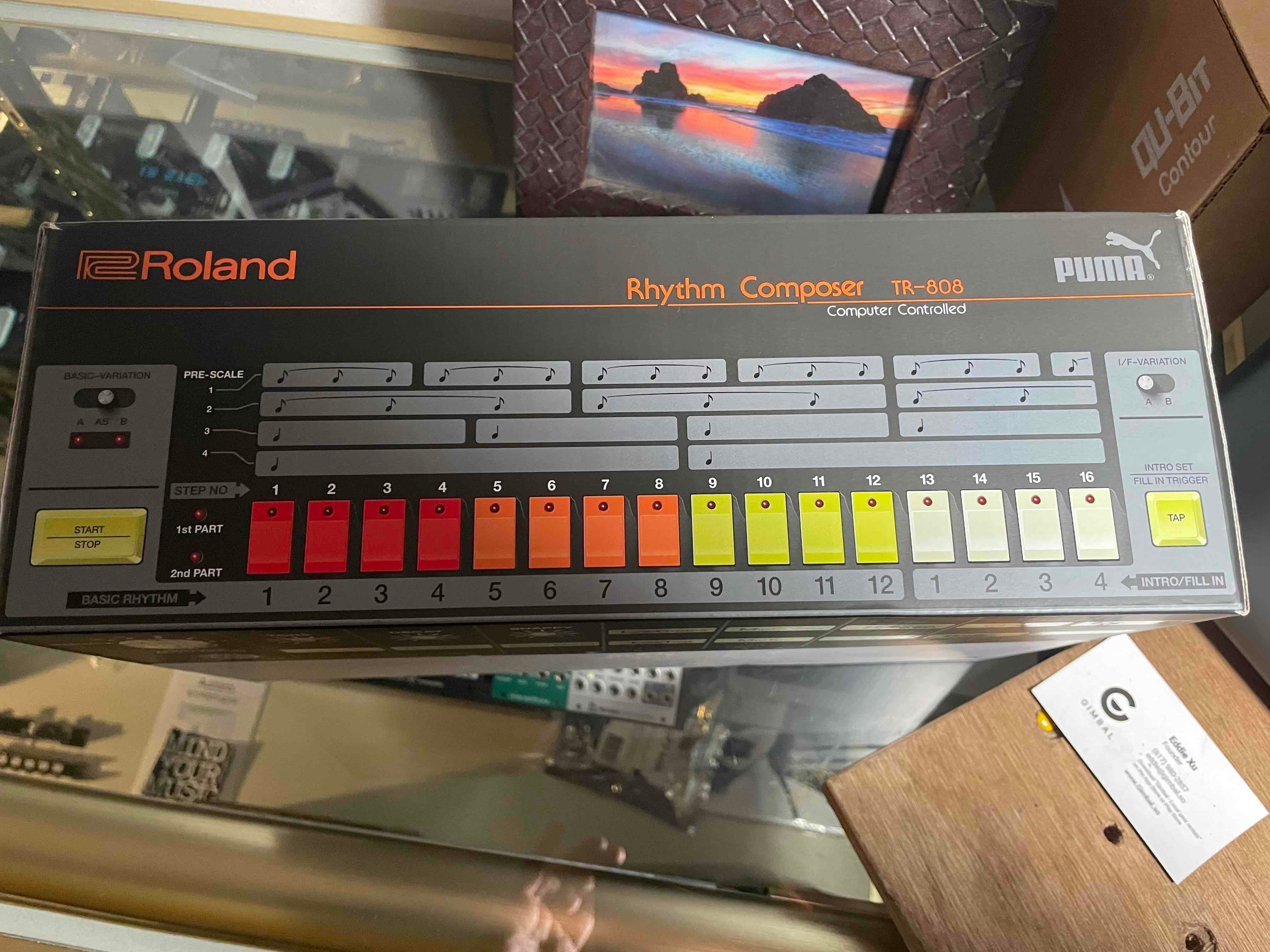 Puma ROLAND Rhythm Composer TR-808 Sneakers size 7. 5